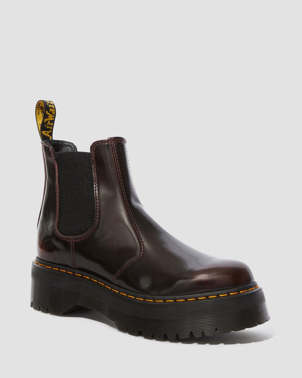 Dr Martens 2976 Arcadia Platform Chelsea Boots Damske ( Červené ) SK 302-GBUIPH